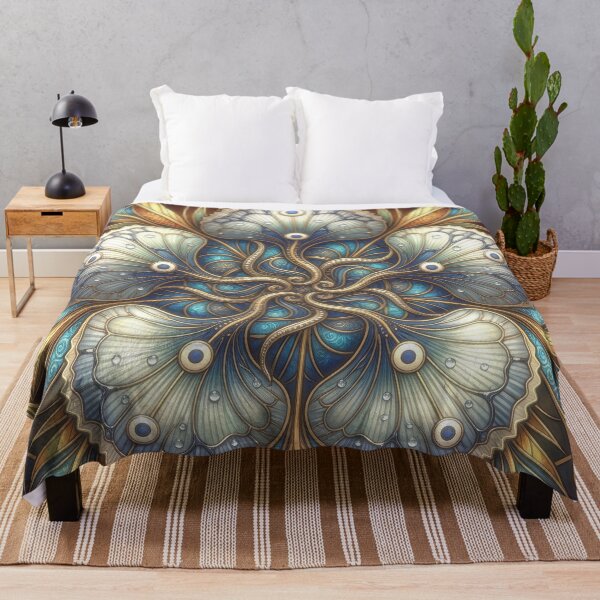 Item preview, Oceanic Art Nouveau Mandala Illustration designed and sold by Frackxion.