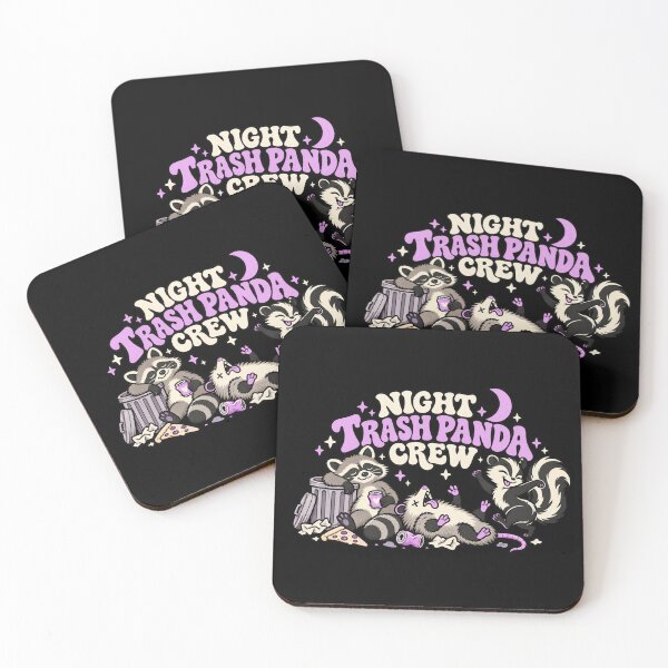 Item preview, Night trash panda crew  designed and sold by HiPatti.