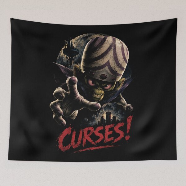 Item preview, Mojo Jojo - Curses - The Powerpuff Girls designed and sold by Just4Sinners.