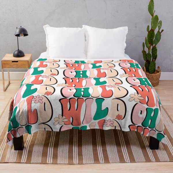 Item preview, Retro-style lettering "Wild Child" designed and sold by Zhanna LL.