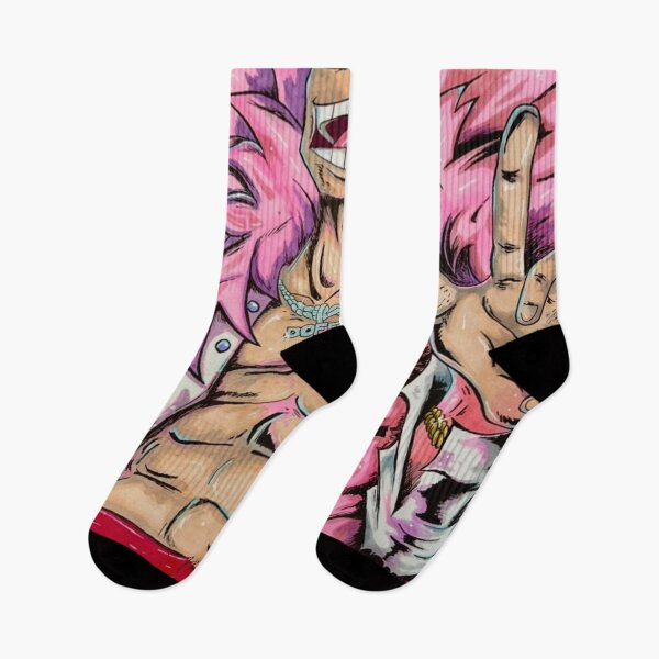 Item preview, Doflamingo One Piece Anime Poster | Donquixote Doflamingo Wall Art | Hand Drawn Manga Print designed and sold by ArtByKobe.
