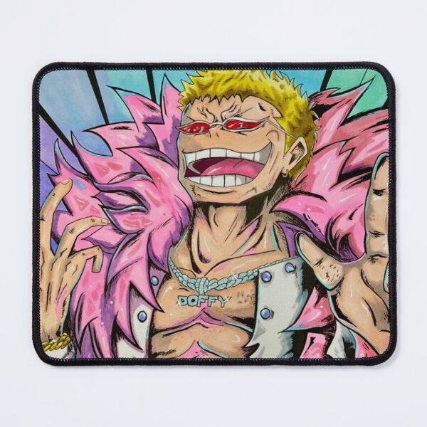 Item preview, Doflamingo One Piece Anime Poster | Donquixote Doflamingo Wall Art | Hand Drawn Manga Print designed and sold by ArtByKobe.