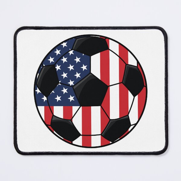Item preview, American Flag Soccer Ball - Patriotic Soccer Fan designed and sold by Marshallamoakohene.