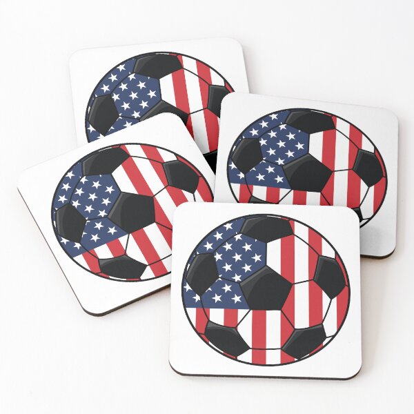 Item preview, American Flag Soccer Ball - Patriotic Soccer Fan designed and sold by Marshallamoakohene.