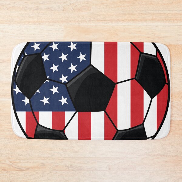 Item preview, American Flag Soccer Ball - Patriotic Soccer Fan designed and sold by Marshallamoakohene.