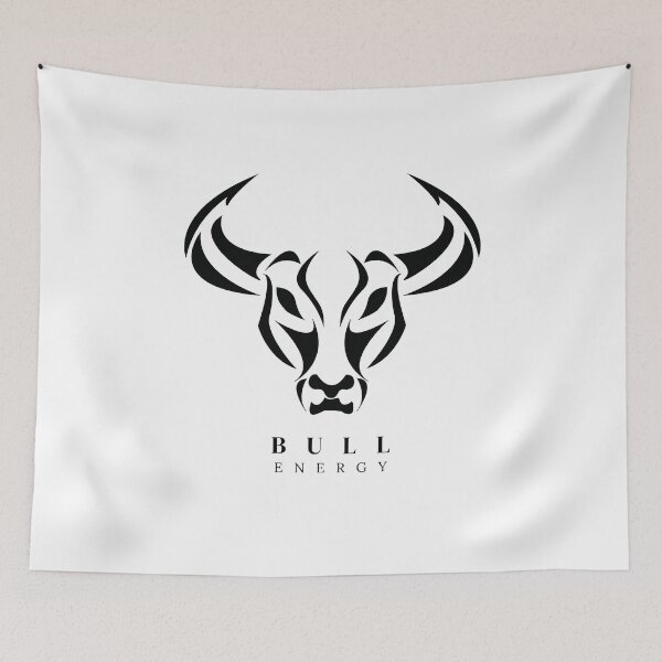 Item preview, Bull Energy Logo – Powerful Bull Head Emblem Design designed and sold by Appu6667.
