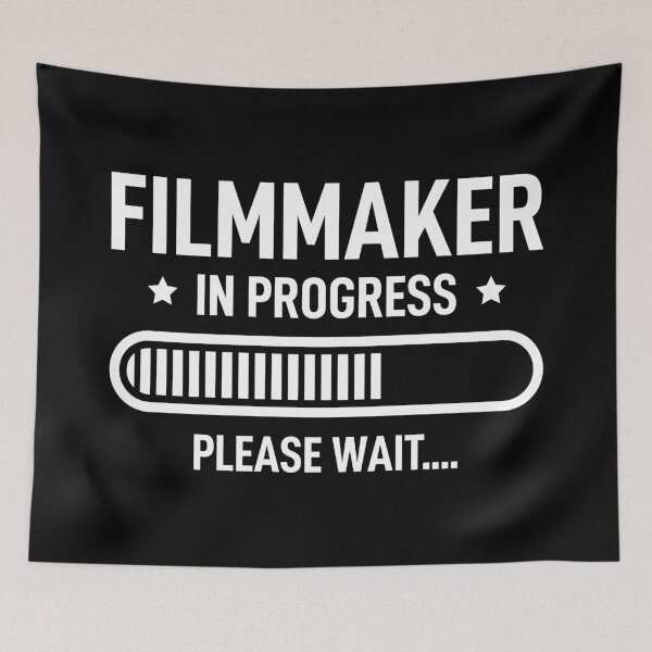 Item preview, Filmmaker In Progress Please Wait designed and sold by RareBunny.
