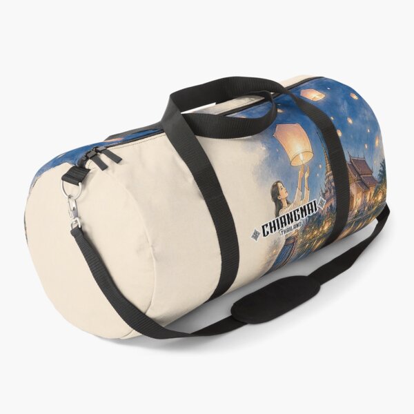 Item preview, Chiang Mai Yi Peng Festival glowing lanterns in the night designed and sold by Vanich-Panich.