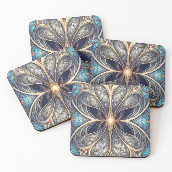 Item preview, Art Nouveau Stained Glass Mosaic Pattern designed and sold by Frackxion.