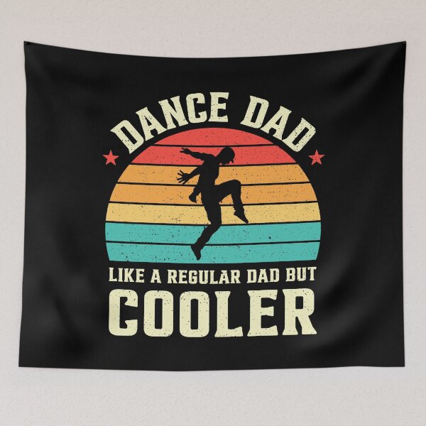 Item preview, Dance Dad Like A Regular Dad But Cooler Retro designed and sold by RareBunny.