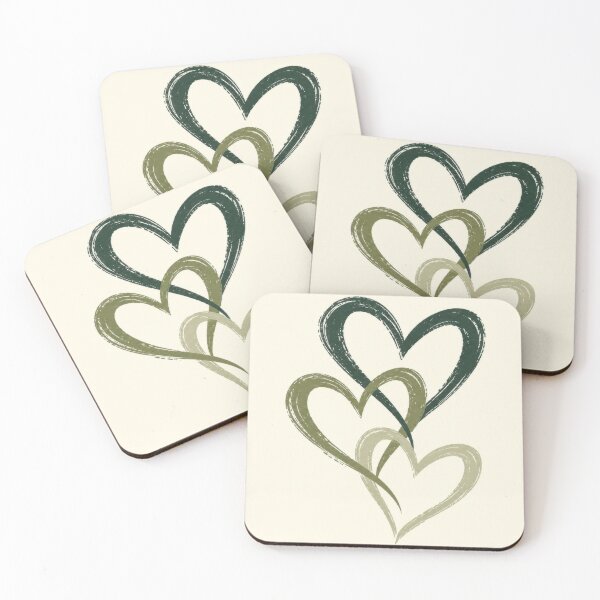 Item preview, Heart colors on a light bg designed and sold by anytka.
