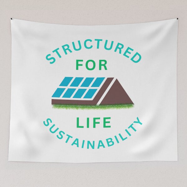 Item preview, Structured For Life Sustainability designed and sold by FiberatWorkTechs.