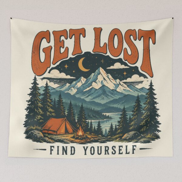 Item preview, Get lost in nature in the mountains designed and sold by anytka.