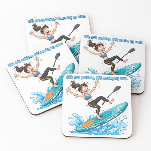 Item preview, Funny SUP Balance Failure Fitness Paddleboard Workout designed and sold by SmartPuns.