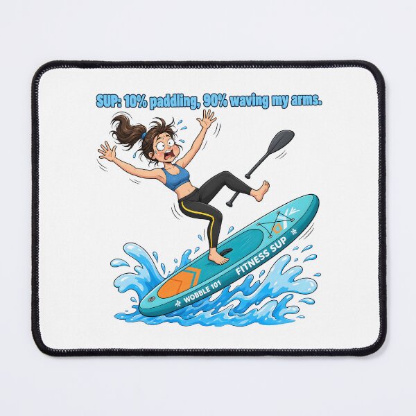 Item preview, Funny SUP Balance Failure Fitness Paddleboard Workout designed and sold by SmartPuns.