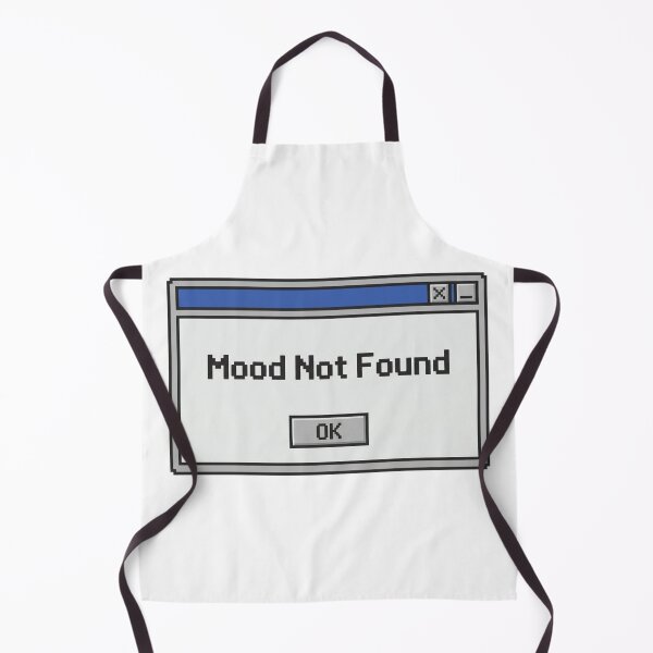 Item preview, Mood Not Found 90s Retro Computer Error Window designed and sold by luxury-style.