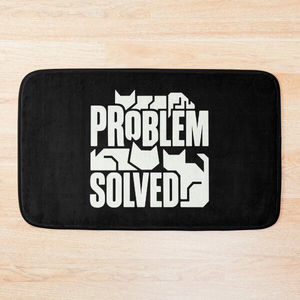 Item preview, Problem Solved Cat Lover Feline Humor designed and sold by PopStars1993.