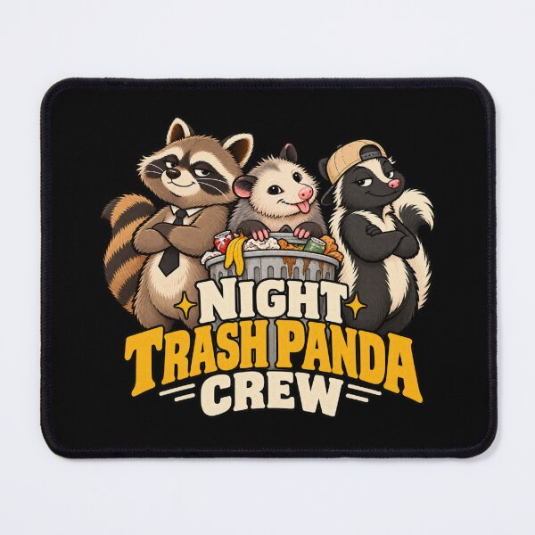Item preview, Night trash panda crew designed and sold by HiPatti.
