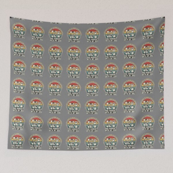 Item preview, I Just Want To Work In My Garden And Hangout With My Dog Gardening Dog Owner designed and sold by SofiBlair.