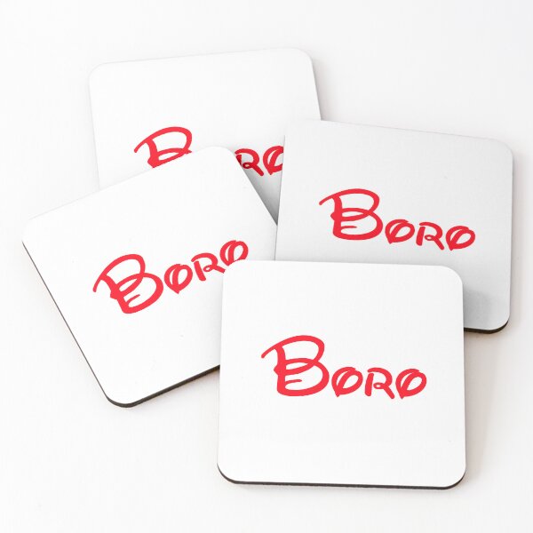 Item preview, Middlesbrough Boro Theme Park Parody Red on white designed and sold by Logo-A-GoGo.