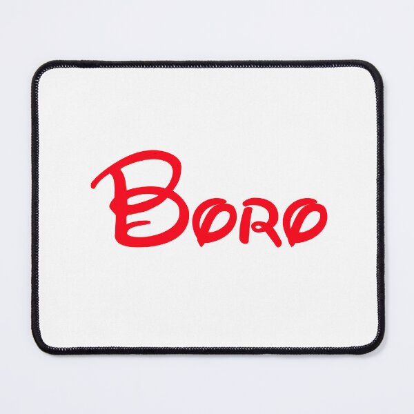 Item preview, Middlesbrough Boro Theme Park Parody Red on white designed and sold by Logo-A-GoGo.