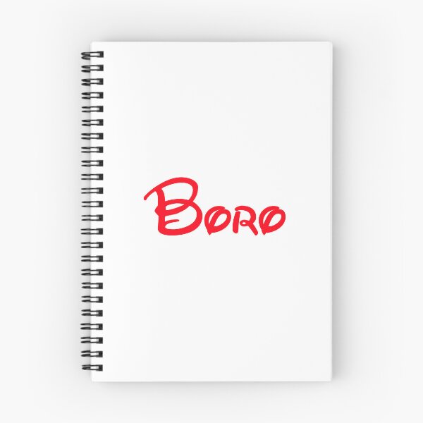 Item preview, Middlesbrough Boro Theme Park Parody Red on white designed and sold by Logo-A-GoGo.