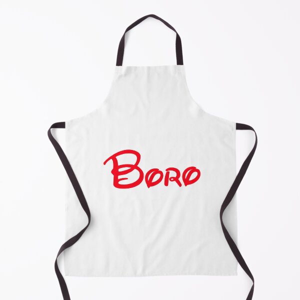 Item preview, Middlesbrough Boro Theme Park Parody Red on white designed and sold by Logo-A-GoGo.