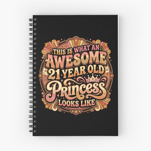 Item preview, This Is What An Awesome 21 Year Old Princess Looks Like 21st Birthday Girl designed and sold by PopStars1993.