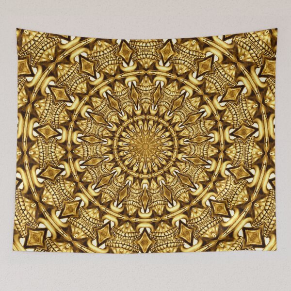 Item preview, Dichromatic Mandala Ornamentation Gilded-Color designed and sold by taiche.