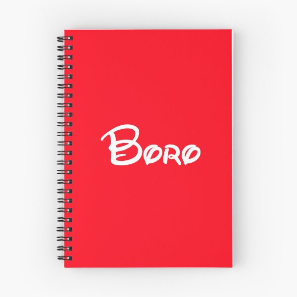 Item preview, Middlesbrough Boro Theme Park Parody White on Red designed and sold by Logo-A-GoGo.