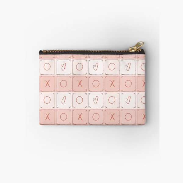 Item preview, Vintage XOXO Pink Tic Tac Toe Pattern with Hearts designed and sold by PatternXOXO.
