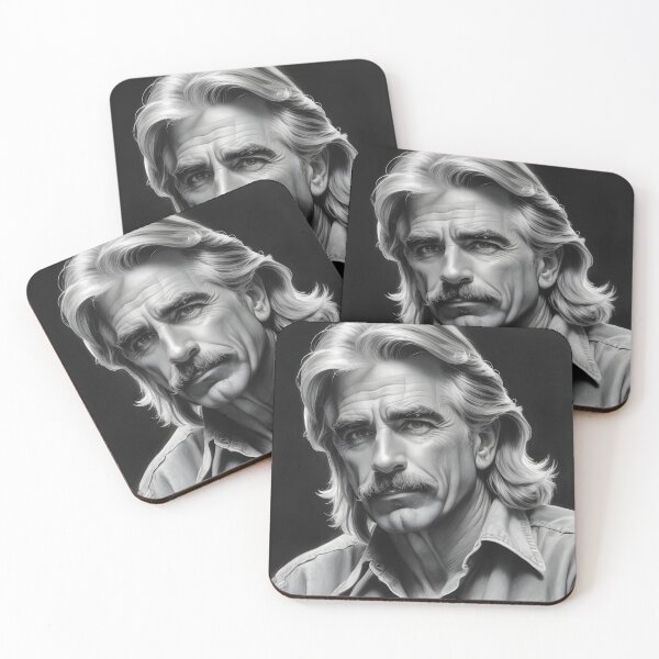 Item preview, Sam Elliot designed and sold by WorldofCharcoal.