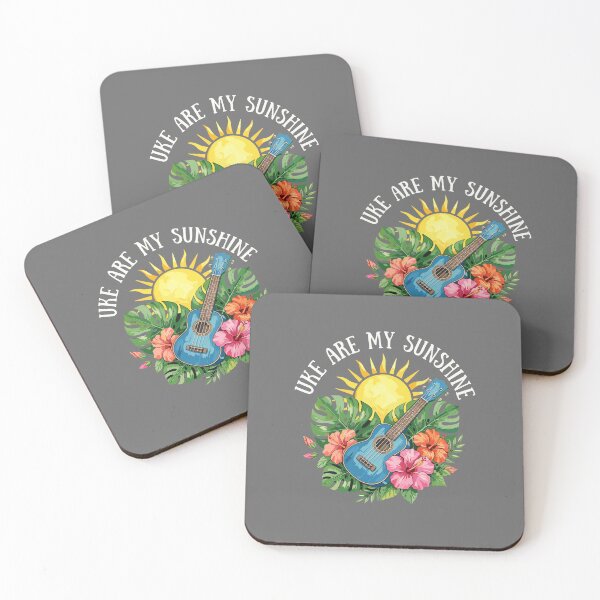 Item preview, Uke Are My Sunshine Ukulele Player Musician Hawaiian Tropical Summer designed and sold by SofiBlair.