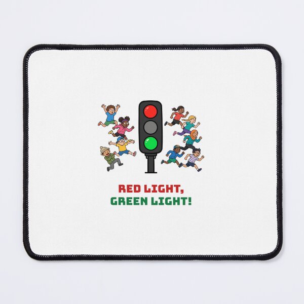 Item preview, Red Light Green Light Funny Shirt — Traffic Light Runner Game Tee designed and sold by RobinHoodShirts.