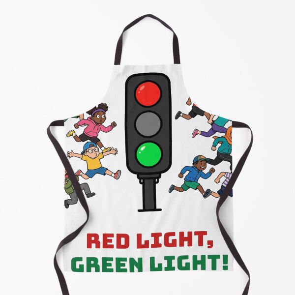 Item preview, Red Light Green Light Funny Shirt — Traffic Light Runner Game Tee designed and sold by RobinHoodShirts.