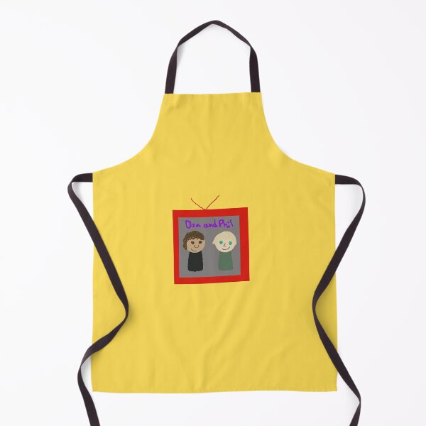 Item preview, Símbolo de YouTube de Dan y Phil TV (fondo amarillo) designed and sold by turtwig387.