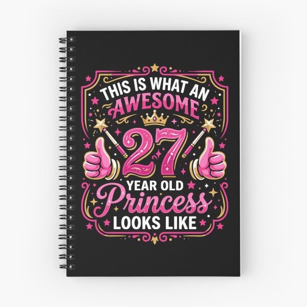 Item preview, This Is What An Awesome 27 Year Old Princess Looks Like Twenty Seventh Birthday Women designed and sold by PopStars1993.
