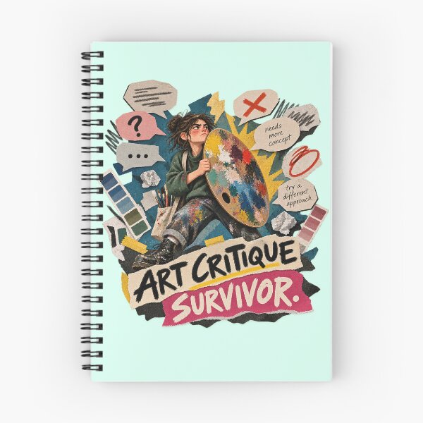 Item preview, Art Critique Survivor - Funny Art School Student Humor designed and sold by Ink and Wink.
