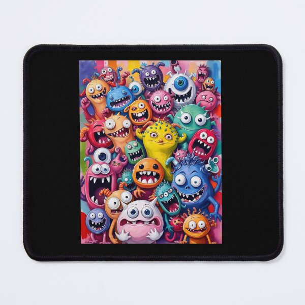 Item preview, CUTE FUNNY SILLY AESTHETIC MONSTER ART designed and sold by krowsunna.
