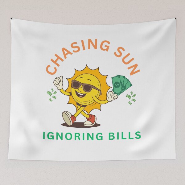 Item preview, Chasing Sun, Ignoring Bills designed and sold by FiberatWorkTechs.
