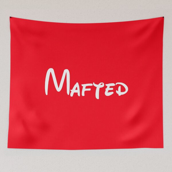 Item preview, Middlesbrough Mafted Theme Park Parody White on Red designed and sold by Logo-A-GoGo.