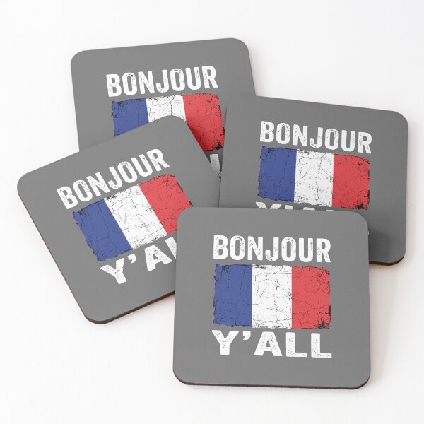 Item preview, Bonjour Y'all French Southern Culture Humor designed and sold by SofiBlair.