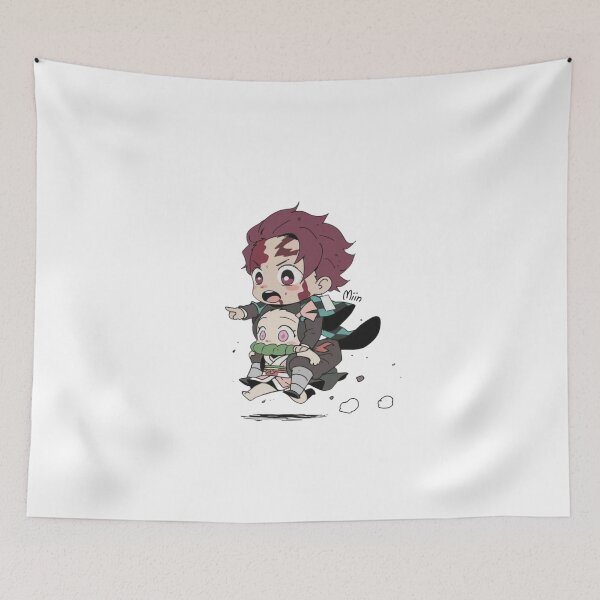 Item preview, Kindhearted Demon Slayer Brother Protecting His Little Sister designed and sold by Mr-MC-kitty.