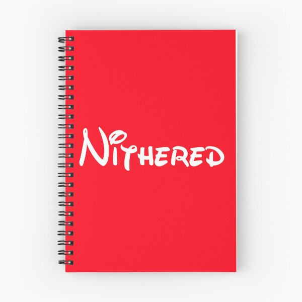 Item preview, Middlesbrough Nithered Theme Park Parody White on Red designed and sold by Logo-A-GoGo.