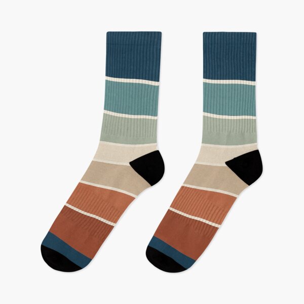 Item preview, Retro Earth Tone Horizontal Stripes Minimalist Art designed and sold by KokoDeez.