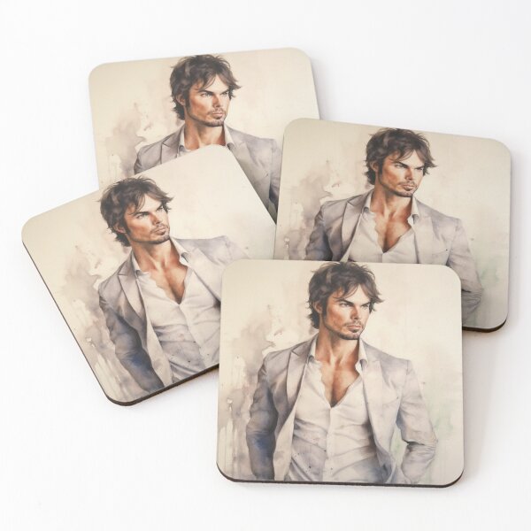 Item preview, Ian Somerhalder Watercolor designed and sold by Solace Sparkles.