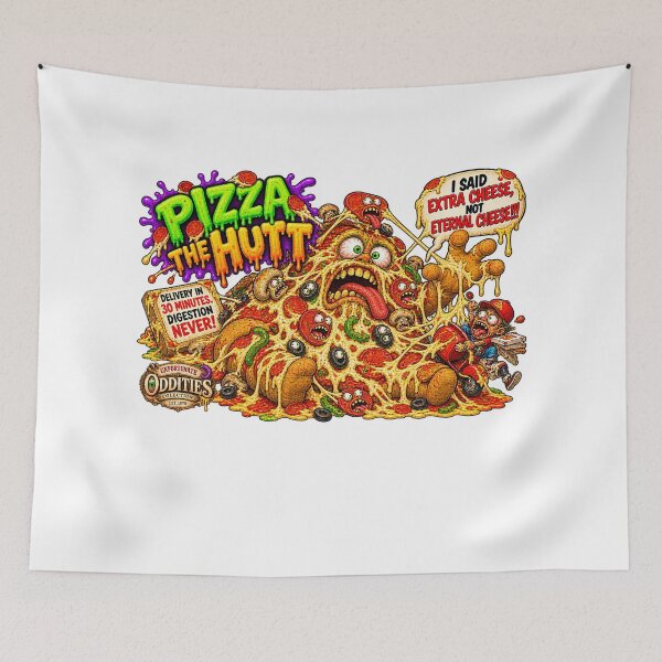 Item preview, Unfortunate Oddities - BUSINESSES - PIZZA THE HUTT designed and sold by WheelieGdArt.