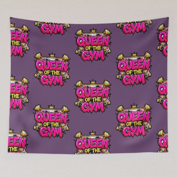 Item preview, Queen of the Gym | Gym Queen | Gym Woman | Gym Queen designed and sold by AstronautMerch.