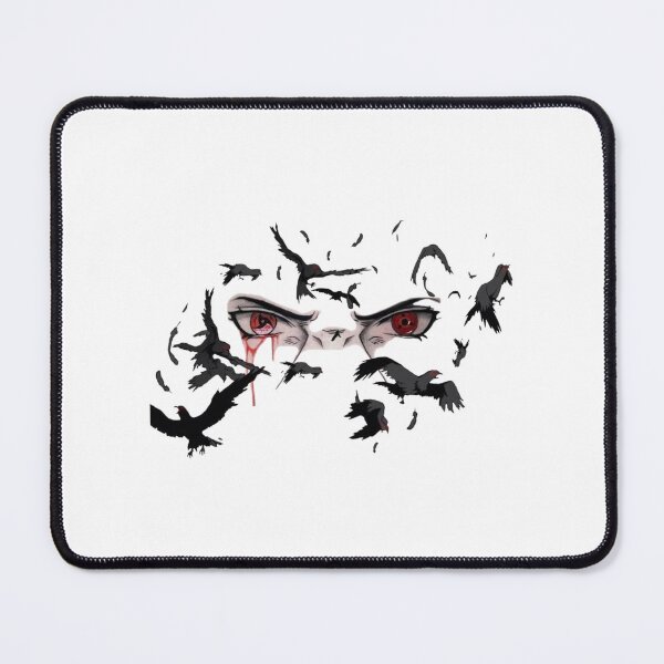 Item preview, Intense Red-Eyed Shinobi Stare Emerging from Black Ink designed and sold by Mr-MC-kitty.