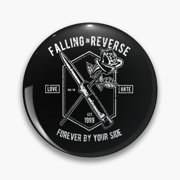Item preview, Falling In Reverse Love And Hate Forever By Your Side Knife And Rose  designed and sold by vodevinfrogart.